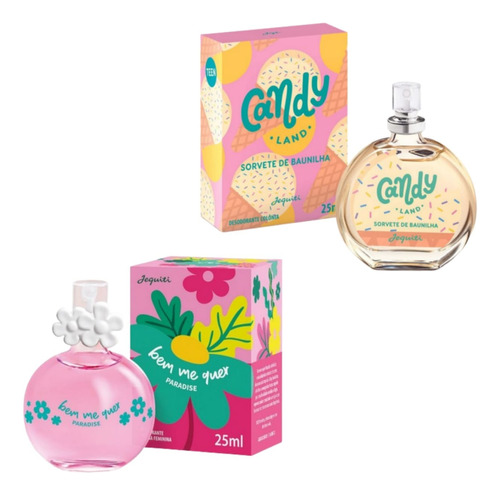 Kit De 2 Perfumes Femininos Da Jequiti - Para Presente