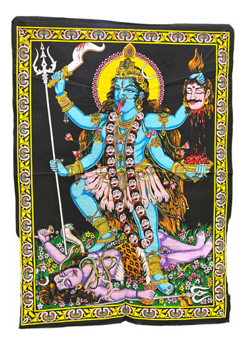 Diosa Kali Mantas Decorativas De La India