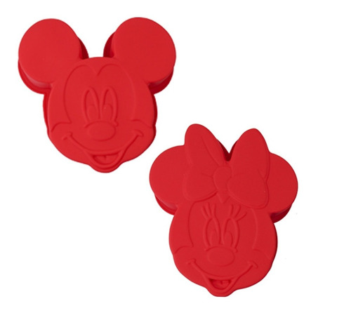 Molde Silicona Mini Torta Mickey O Minnie Cotillonsergioonce