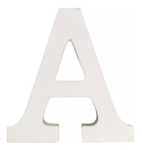 Letras Decorativa Madera Blanca 11 Cm Bar Fiestas!