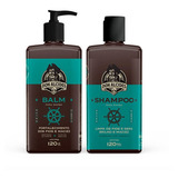 Kit Balm E Shampoo Para Barba Calico Jack - Don Alcides