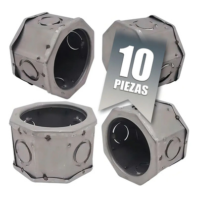 Bote Integral Mini 6cm Alfa Y Omega Bzminig Reforzado 10pzas Color Gris | Envío gratis