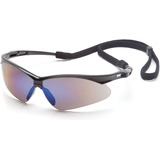 Anteojos Lentes Tacticos Pyramex Pmxtreme Azul Espejado