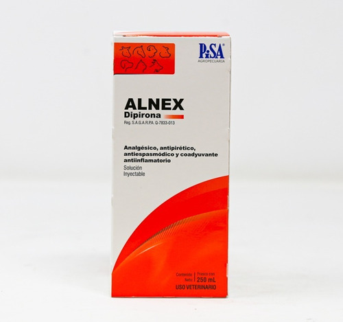 Alnex Dipirona AnaLGésico Antiinflamatorio Pisa 250ml