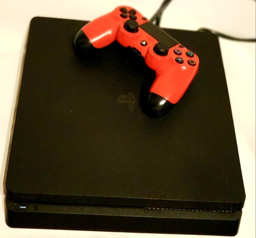 Playstation 4 Slim (500gb) + 1 Jostick + 6 Juegos Físicos.