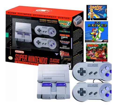 Super Nintendo Original Completo + 1 Jogo Brinde