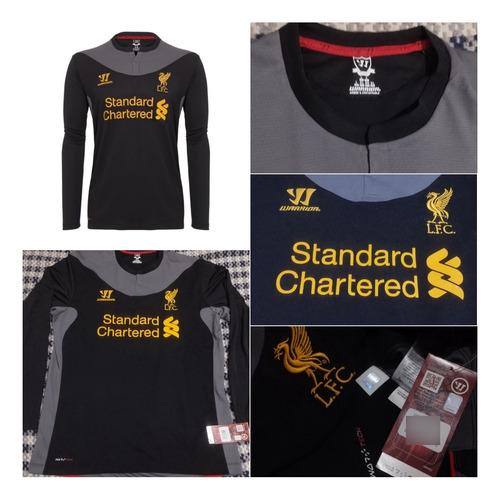 Jersey Liverpool Fc Original Visita 2012 Manga Larga 