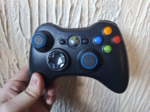 Controle Sem Fio Microsoft Xbox 360 Preto