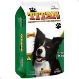 Ração Titan Cães Adultos 15kg Bom E Barato Dog Carne Barato