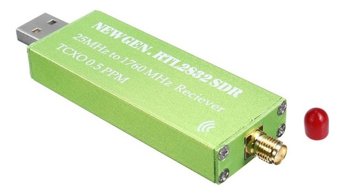 Adaptador Usb Rtl-sdr Rtl2832u + R820t2+ Sintonizador De Tv