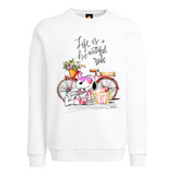 Buzo Estampado Varios Diseños Snoopy En Bici