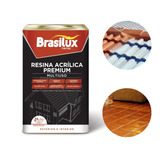 Resina Acrílica Brasitelha Base De Agua 18l Brasilux Cores