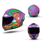 Casco Integral Edge Frankie Revenge Certificado Dot Motos