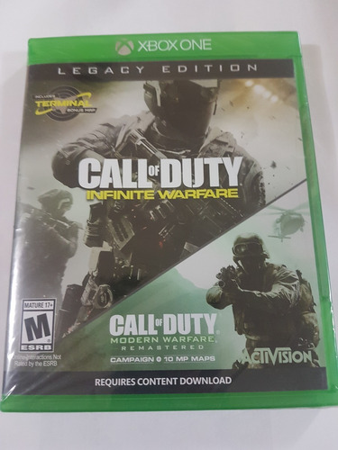 Call Of Duty Infinite Warfare Legacy Xbox One Nuevo Citygame