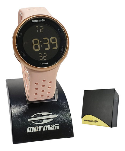Relógio Feminino Mormaii Digital Rosé Mo7700af/8t