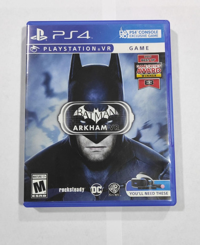 Batman Arkham Vr Ps4 Playstation 4