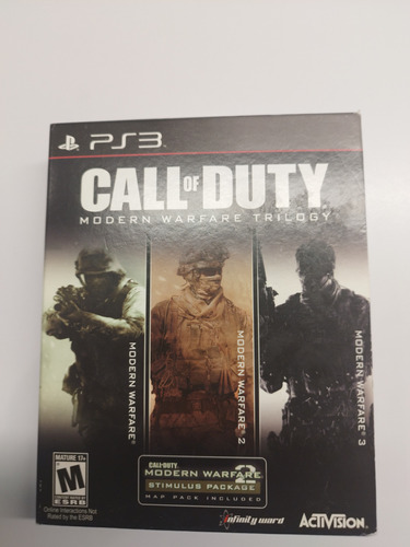 Juego Ps3 Call Of Duty, Trilogy Modern Warfare 