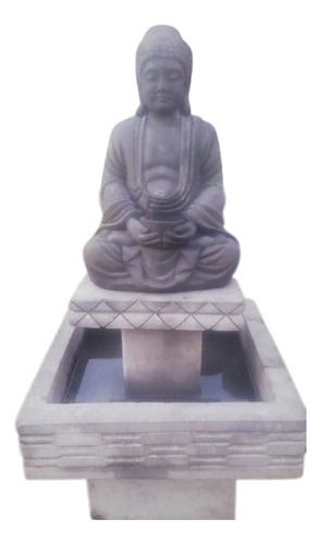 Fuente Agua Grande Meditacion Buda ( Altura 1.50)