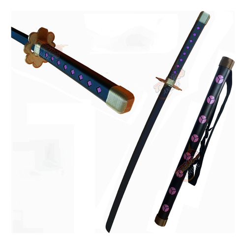 Katana Zoro Roronoa Shusui + Funda 90cm - One Piece