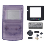 Carcasa Para Game Boy Color (gbc) Morado (clear)
