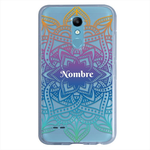 Funda LG Mandalas Personalizada Con Tu Nombre