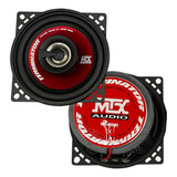 Bocinas Coaxiales Mtx Audio Tr40c 40watts Rms 4 PuLG 2 Vias