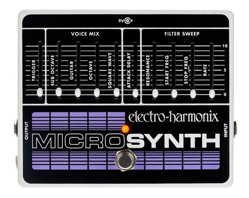 Pedal De Pedalera Electro Harmonix Ehx Microsynth Synthesizer Nyc Usa Original + Source