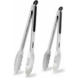 Walfos Locking Bbq Tongs - 12 , And 16  Heavy Duty Kitch