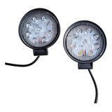 Faro Luz Led 27w 2 Uni- 4x4 Off Road Lancha Agro Barra.