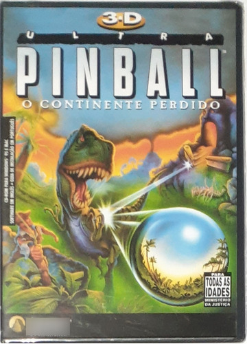 Pc - 3d Ultra Pinball O Continente Perdido - Lacrado