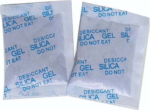 Sílica Gel Sachê 10 Gr Desumidificante Reutilizável 100 Un.