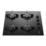 Cooktop À Gás Electrolux Ke4gp 4 Bocas Em Vidro Temperado