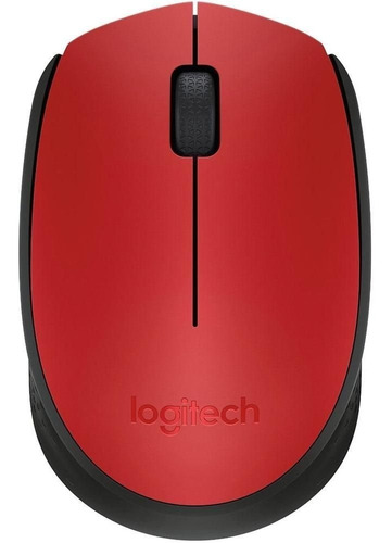 Mouse - Inalámbrico - Logitech Wireless - Rojo / Negro