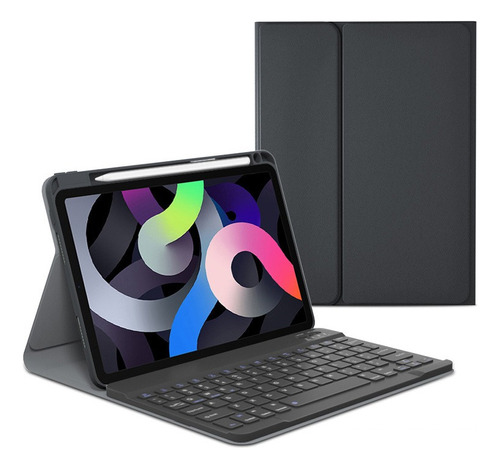 A Funda Con Teclado Para iPad 9.7 5ª 6ª Generación Air 2