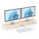 Soporte Elevador Grande Para Monitor Doble, Soporte De Monit