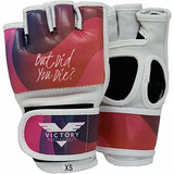 Guantes De Boxeo Para Mujer Mma Guantes De Cuero Sintético S