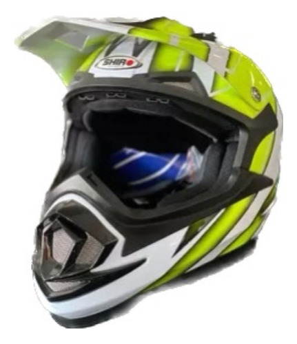 Cascos Cross Shiro Helmets Mx-734 Importados