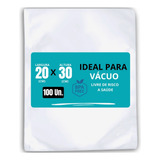 Embalagem A Vácuo 20x30 18micras - 100 Und - Oferta!!! 