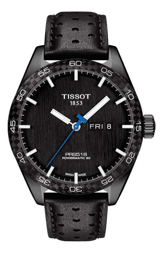Reloj Tissot  T1004303605102  Mens Es Prs516 Gts Pw80 Bk Ss