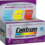 Centrum Select Mulher 60 Cápsulas Sabor Vitamina
