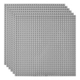 Placa Base Compatible Con Lego 25cm X 25 Cm Gris