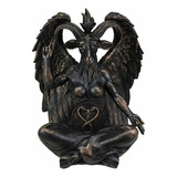 Escultura De Cabra Mágica Baphomet Zen, Ídolo Satánico -