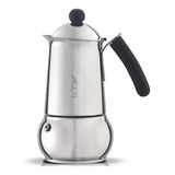 Cafetera Bialetti Class 4 Pocillos Acero Inoxidable Italiana