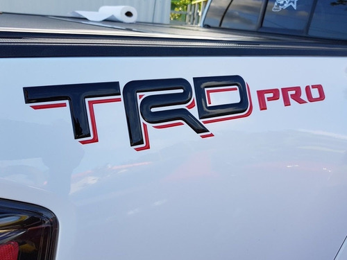 Emblema Trd Pro Toyota Para Hilux, Tacoma, Meru, 4runner. Foto 3
