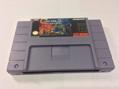 Juego Contra 3 The Alien Wars Compatible Con Snes