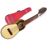 Charango Jujeño Luthier Tallado Madera Artesanal Funda Prm