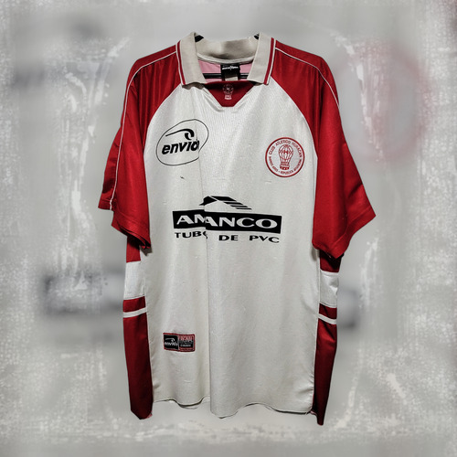 Camiseta Huracán T5 Titular Marca Envión 