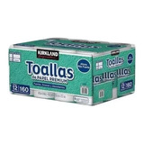 Toallas De Papel Premium Kirkland Signature 12pzs 160 Hojas 