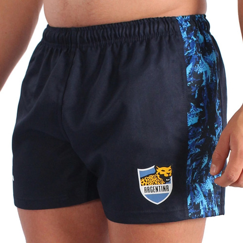 Short De Rugby Argentina Adultos Estampa Lateral Imago 