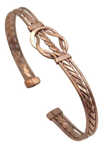 Pulsera De Cobre, Ajustable, Diseño Unisex Infinito #2